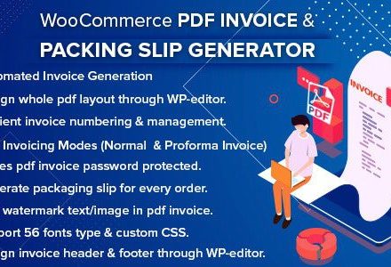 WooCommerce PDF Invoice & Packing Slip with Credit Note 2.4.0