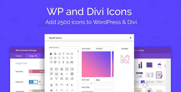 WP and Divi Icons Pro 2.0.9 – Icon Plugin for WordPress & Divi