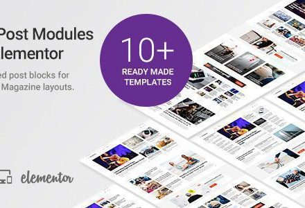 WP Post Modules for NewsPaper and Magazine Layouts (Elementor Addon) 2.2.0