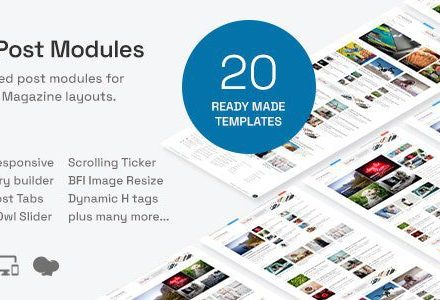 WP Post Modules for NewsPaper and Magazine Layouts 3.1.0