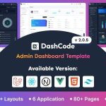 DashCode 2.0.7 – Laravel, React, Vuejs, NextJs, HTML,Tailwind Dashboard Template