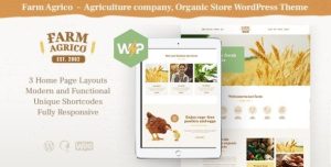 Farm Agrico 1.3.7 – Agricultural Business & Organic Food WordPress Theme