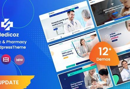Medicoz 1.8.0 – Clinic & Pharmacy WordPress Theme