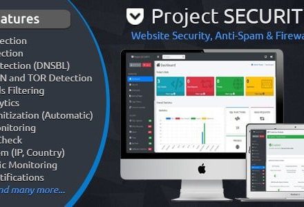 Project SECURITY 5.0.2 – Website Security, Anti-Spam & Firewall
