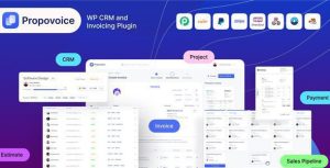 Propovoice Pro 1.7.1.6 – All-in-One Client Management System for WordPress