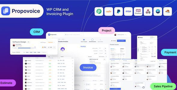 Propovoice Pro 1.7.1.6 – All-in-One Client Management System for WordPress