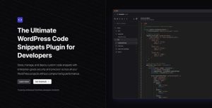 SnipVault 1.0.20 – WordPress Code Snippets Plugin