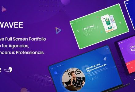 Wavee 1.3.3 – Creative Portfolio WordPress Theme