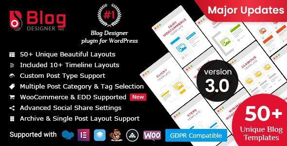 Blog Designer PRO for WordPress 3.4.9