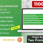 BWL Advanced FAQ Manager 2.2.2 – WordPress Plugin