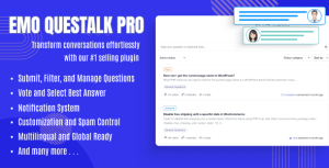 EMO Questalk Pro 1.0.8 – Your Ultimate Question & Answer Forum WordPress Plugin