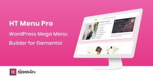 HT Menu Pro 1.0.9 – WordPress Mega Menu Builder for Elementor