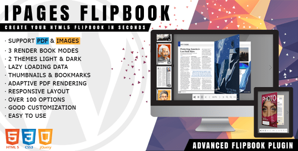 iPages 1.5.5 – FlipBook Image & PDF Viewer for WordPress