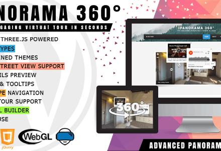 iPanorama 360 – Virtual Tour Builder for WordPress 1.9.1