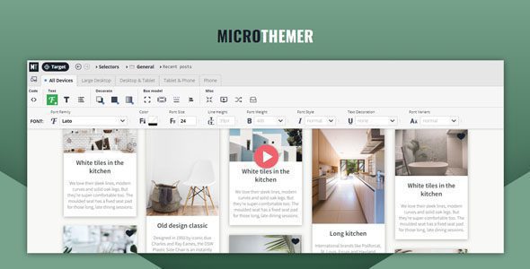 Microthemer 7.4.1.6 – WordPress CSS Editor for Page Speed