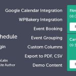 Download Timetable Booking Schedule WordPress Plugin to create and manage booking schedules for appointments, classes, or events. Display timetables, accept reservations, and streamline bookings effortlessly.
