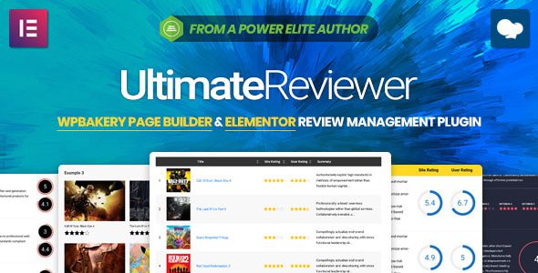 Ultimate Reviewer 2.21.1 – Elementor & WPBakery Page Builder Addon