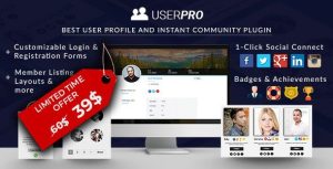 UserPro 5.1.11 – Community and User Profile WordPress Plugin