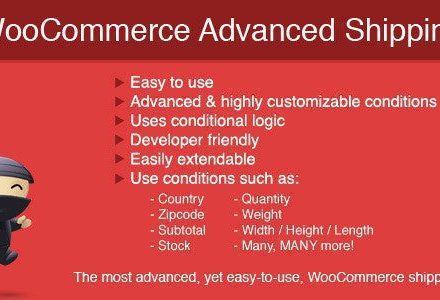 WooCommerce Advanced Shipping 1.1.5