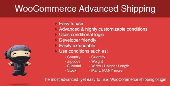 WooCommerce Advanced Shipping 1.1.5