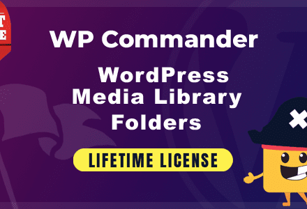 WPCommander 2.6.0 – Media Library Folders for WordPress
